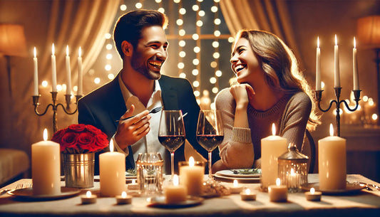 A couple enoying with each other and having close sonnection