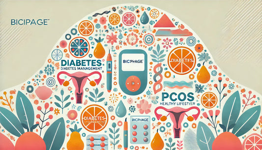 Benefits of Biciphage for managing both diabetes and PCOS.
