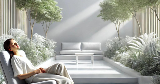 Women relaxing while taking Lenel medicine