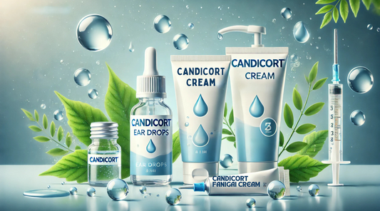 Candicort ear drops and cream