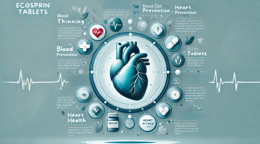 Ecosprin tablet uses for heart health with a focus on key benefits like blood thinning, clot prevention, and heart attack risk reduction.