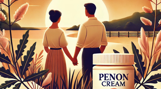 A couple enjoying a romantic moment in a natural setting.