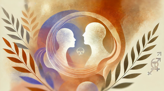 Couple coming closer and building connections