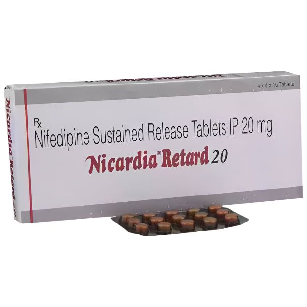 Nicardia Retard 20