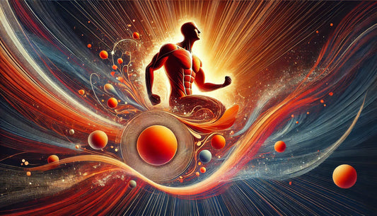 erectile dysfunction and vitality, emphasizing strength and energy.