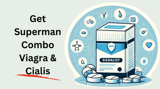 Vildalist available with superman combo Viagra and Cilais
