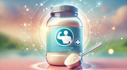 Protein powder designed for wound healing