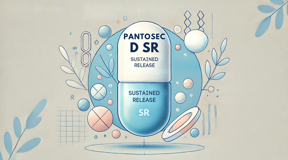 Pantosec sustained release medicine in treating acidity.