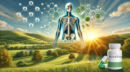 Strong bones of human with Bonefine medicine