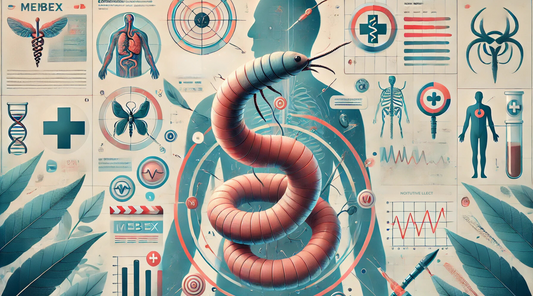 Mebex medicine treats parasitic infections in the human body