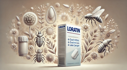 Loratin medicine used for allergens