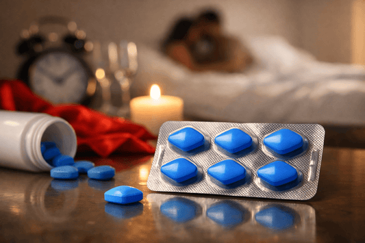 Sildenafil-based ED medication supporting male intimacy