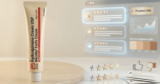 Melalite Forte tube of 30gm cream product info and reviews