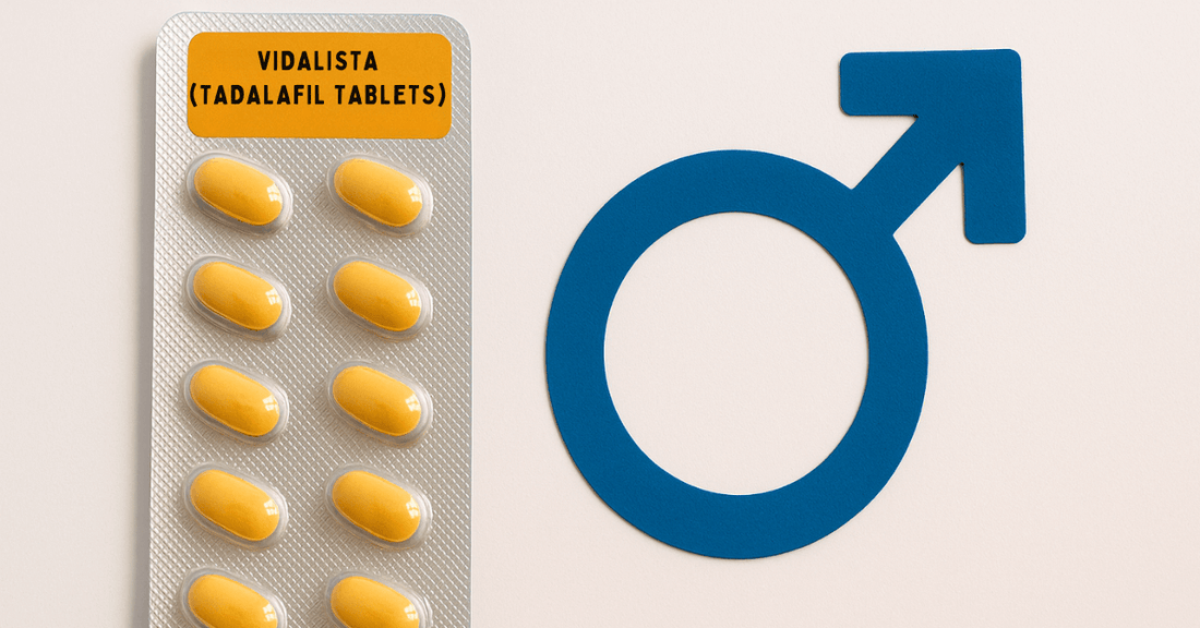 Vidalista Pills for erectile dysfunction for men
